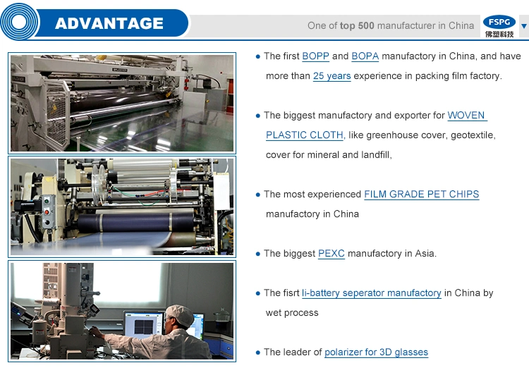 10mic/12mic/15mic Simultaneously BOPA Film (nylon film) for Packaging and Lamination